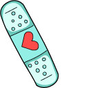 VSCO Girl Band-Aid and Chucks Shoes pointer