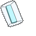 VSCO Girl Blue Bubble Gum pointer