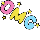 VSCO Girl Blue Planet and OMG Doodle pointer