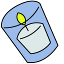 VSCO Girl Candle and Divination Layer pointer