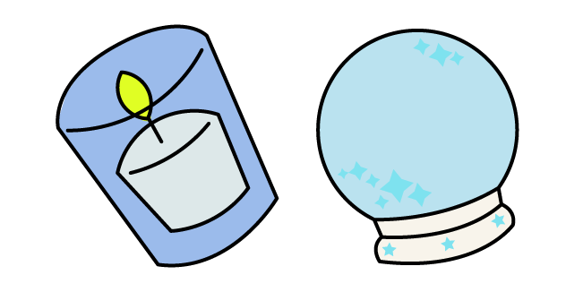 VSCO Girl Candle and Divination Layer