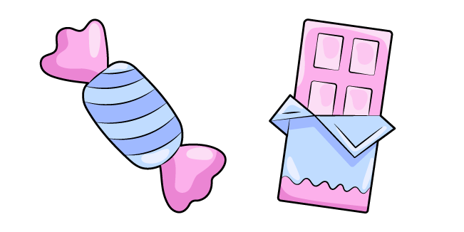 VSCO Girl Candy and Strawberry Chocolate