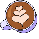 VSCO Girl Cappuccino and Cupcake cursor