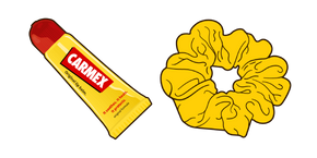 VSCO Girl Carmex and Scrunchie