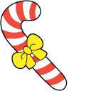 VSCO Girl Christmas Tree and Candy Cane pointer