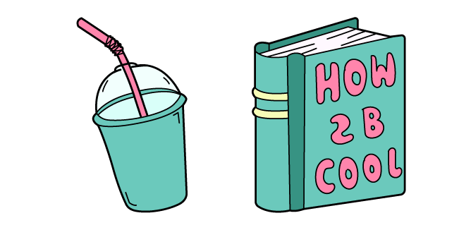 VSCO Girl Cocktail and Book