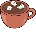 VSCO Girl Cocoa and Maple Leaf cursor