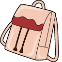 VSCO Girl Compass and Backpack cursor