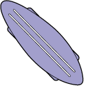 VSCO Girl Crocs Clog and Penny Board pointer