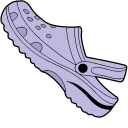 VSCO Girl Crocs Clog and Penny Board cursor