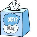 VSCO Girl Crybaby Tears and Napkins cursor