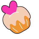 VSCO Girl Cupcake and Sleep Mask pointer