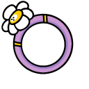 VSCO Girl Daisy Ring and Phone pointer