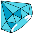 VSCO Girl Diamond and Heart pointer