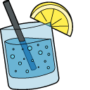 VSCO Girl Dolphin and Lemon Soda pointer