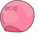 VSCO Girl EOS Lip Balm Strawberry Sorbet cursor