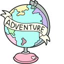 VSCO Girl Globe and Sunglasses cursor