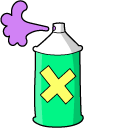 VSCO Girl Graffiti Spray and Wow pointer