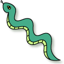 VSCO Girl Green Snake pointer