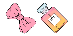 VSCO Girl Hair Bow and Perfume