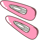 VSCO Girl Hairpins and Choker pointer