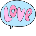 VSCO Girl Heart Balloons and Love cursor