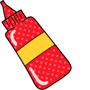 VSCO Girl Hotdog and Ketchup pointer