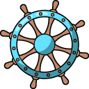 VSCO Girl Jellyfish and Steering Wheel cursor