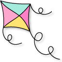 VSCO Girl Kite and Sun pointer