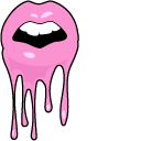 VSCO Girl Lip Balm and Dripping Lips cursor