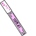 VSCO Girl Lip Gloss and Alarm Clock pointer