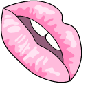 VSCO Girl Lipstick and Lips cursor