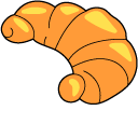 VSCO Girl Macarons and Croissant cursor