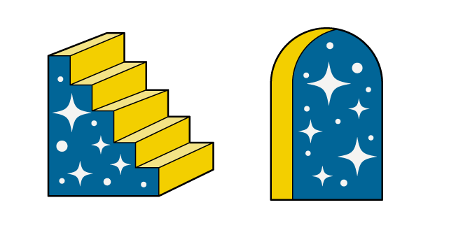 VSCO Girl Magic Door and Stairs