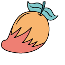 VSCO Girl Mango and SPF Cream cursor