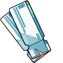 VSCO Girl Map and Tickets pointer