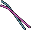 VSCO Girl Metal Straws and Recycle Bottle pointer