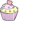 VSCO Girl Milkshake and Cupcake cursor
