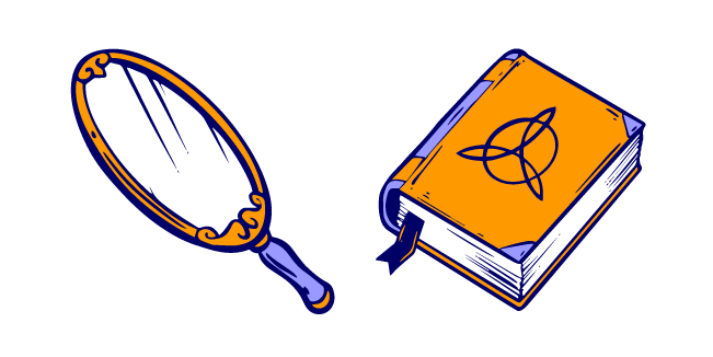 VSCO Girl Mirror and Magic Book