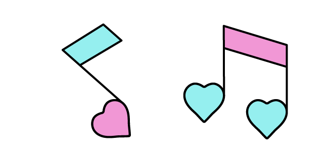 VSCO Girl Musical Notes