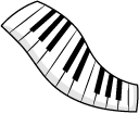 VSCO Girl Note and Piano cursor