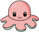 VSCO Girl Octopus Changeling cursor