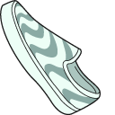 VSCO Girl Paper Plane and Sneaker cursor