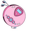 VSCO Girl Pink and Blue Portable CD Players pointer