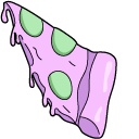 VSCO Girl Pizza and Magnet pointer