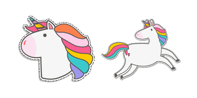 VSCO Girl Playful Unicorn