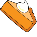 VSCO Girl Pumpkin Pie and Cup of Cocoa pointer