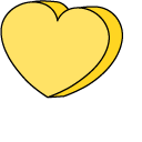 VSCO Girl Queen Crown and Heart cursor