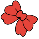 VSCO Girl Red Bow and Love Letter pointer