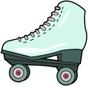VSCO Girl Roller Skates and Sunglasses cursor